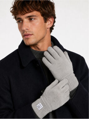 NWT Norse Projects Merino Lambswool Gloves Grey Made in Scotland